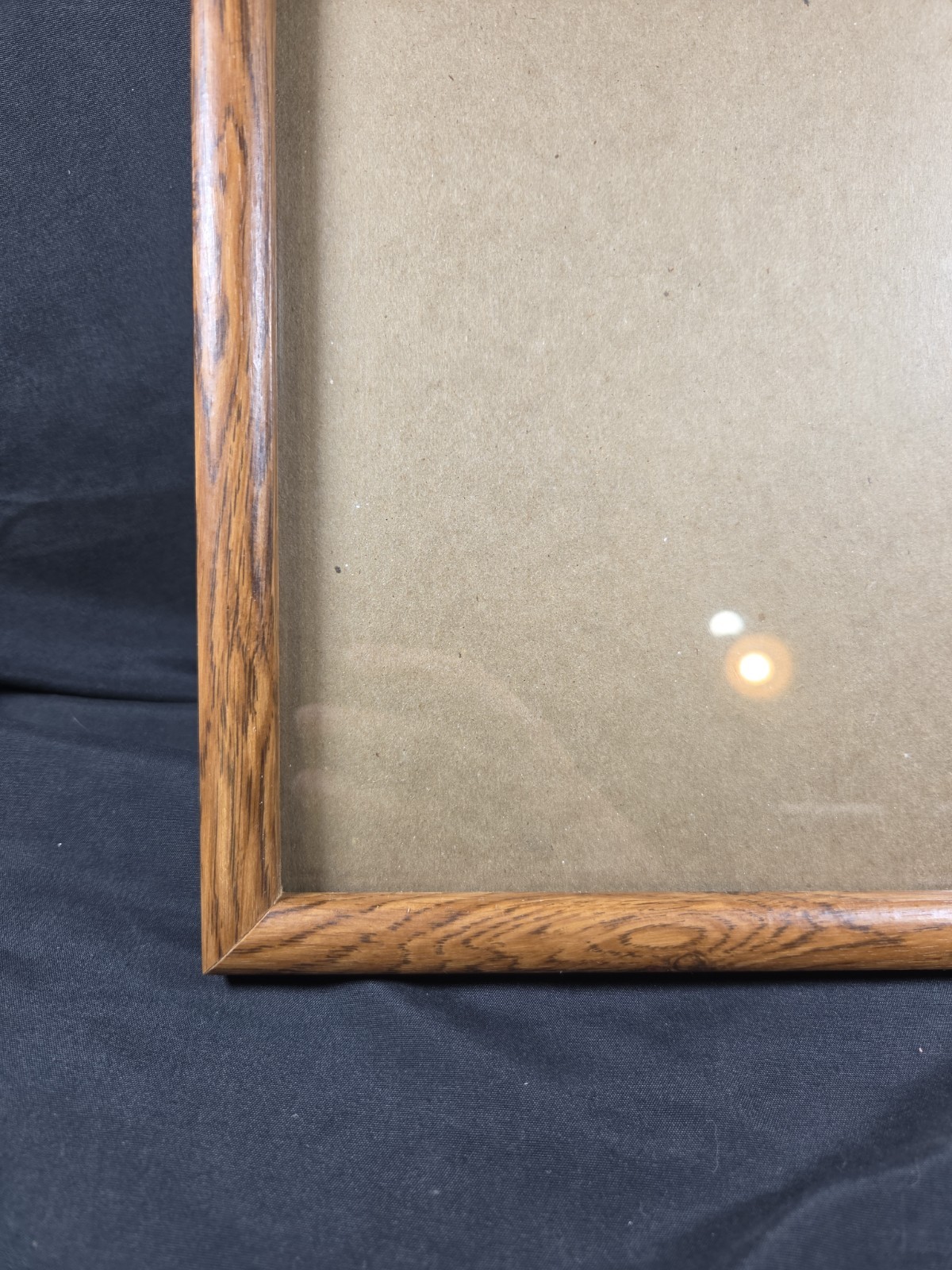 Vintage Wood Grain Picture Rounded Frame – Wall Hang 8X10 –