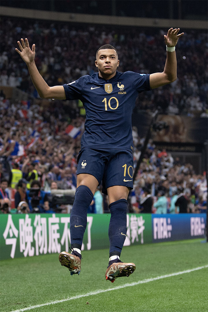 Mbappe Goal Celebration France Football World Soccer Fans – POSTER 20&Prime;x30&Prime;