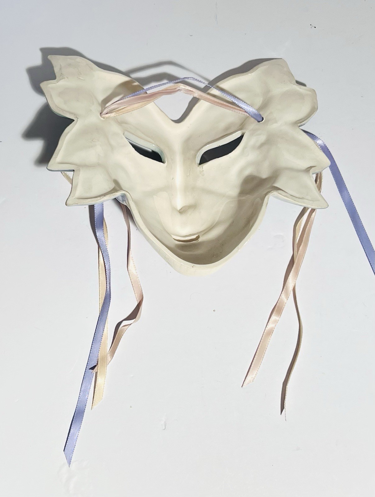 Vintage Clay Art About Face Ceramic Mask Wall Hanging Mask San Francisco 1980’s