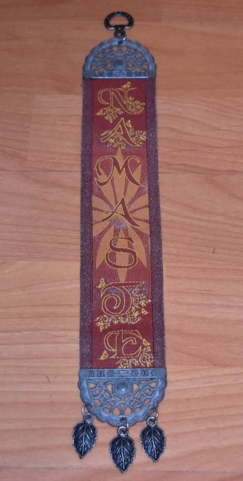 Namaste Banner Fabric Wall Hanging Tapestry 13&Prime;