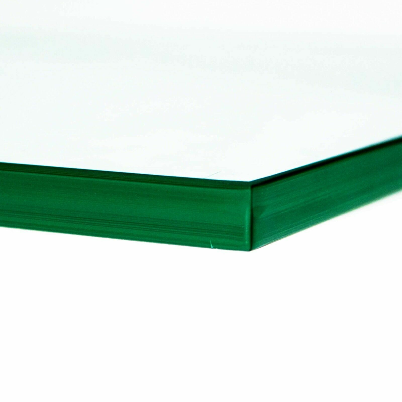 Square Table Top Replacement 36 Inch Flat Polish Edge 1/2&Prime; Clear Tempered Glass