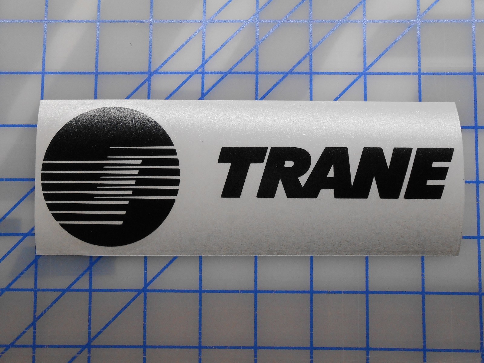 Trane Decal Sticker 3&Prime; 5.5&Prime; 7.5&Prime; 11&Prime; Thermostat HVAC Compressor Capacitor Relay