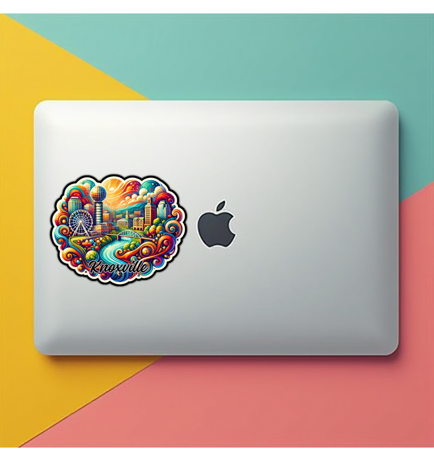 Knoxville Tennessee Fridge Magnet or Laptop Sticker