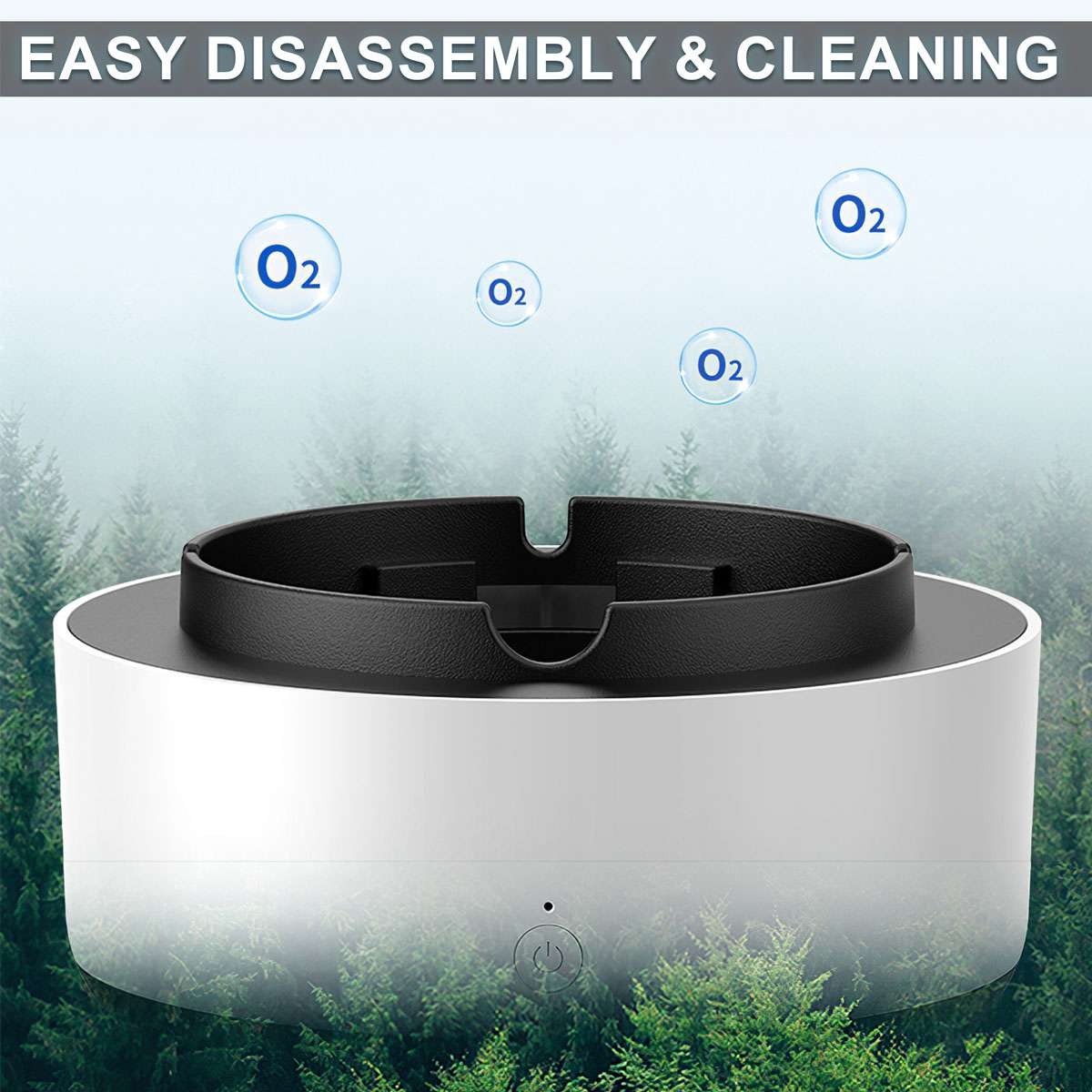 Multifunctional 2 in 1 Smokeless Ashtray Purifier Ashtrays with Filter Purifier