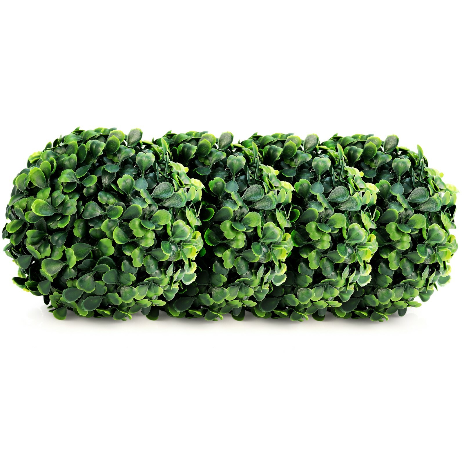 Topiary Balls Artificial Plants Boxwood Green Outdoor Décor Set of 4 5.5 inches
