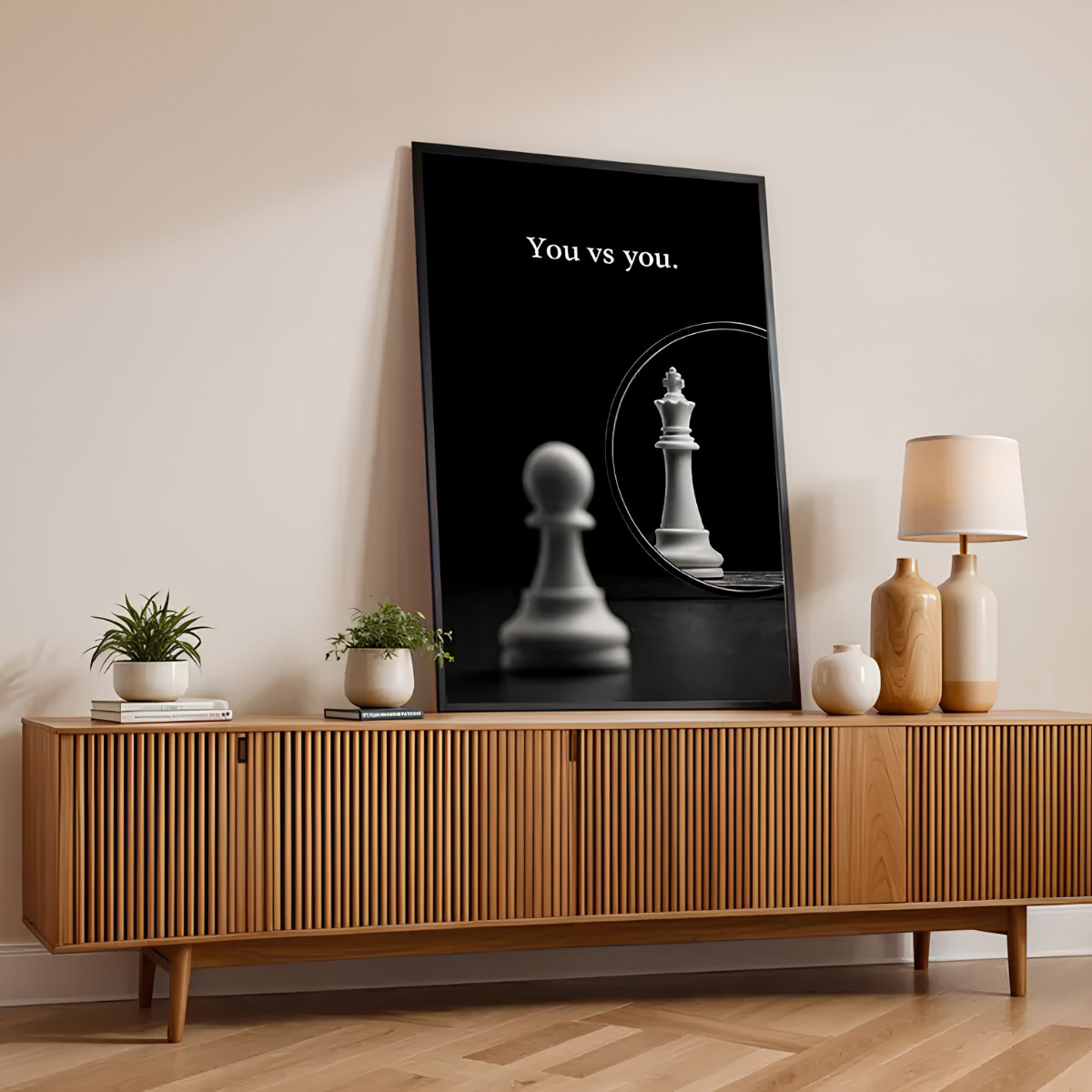 Motivational Poster, Inspirational Quote Wall Art- Premium Satin Poster Unframed