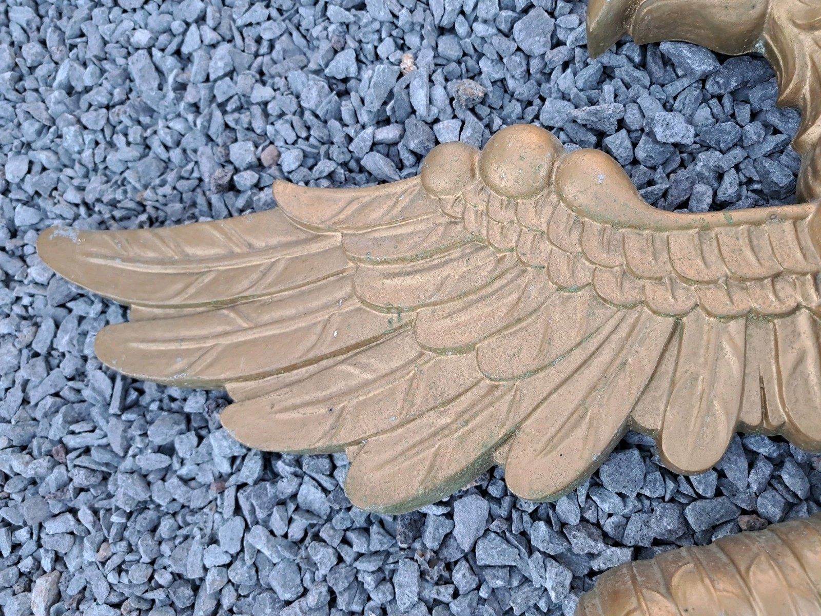 Vintage Double Eagle Aluminum Wall Decor 43&Prime;x24&Prime; Heavy Item See Photos