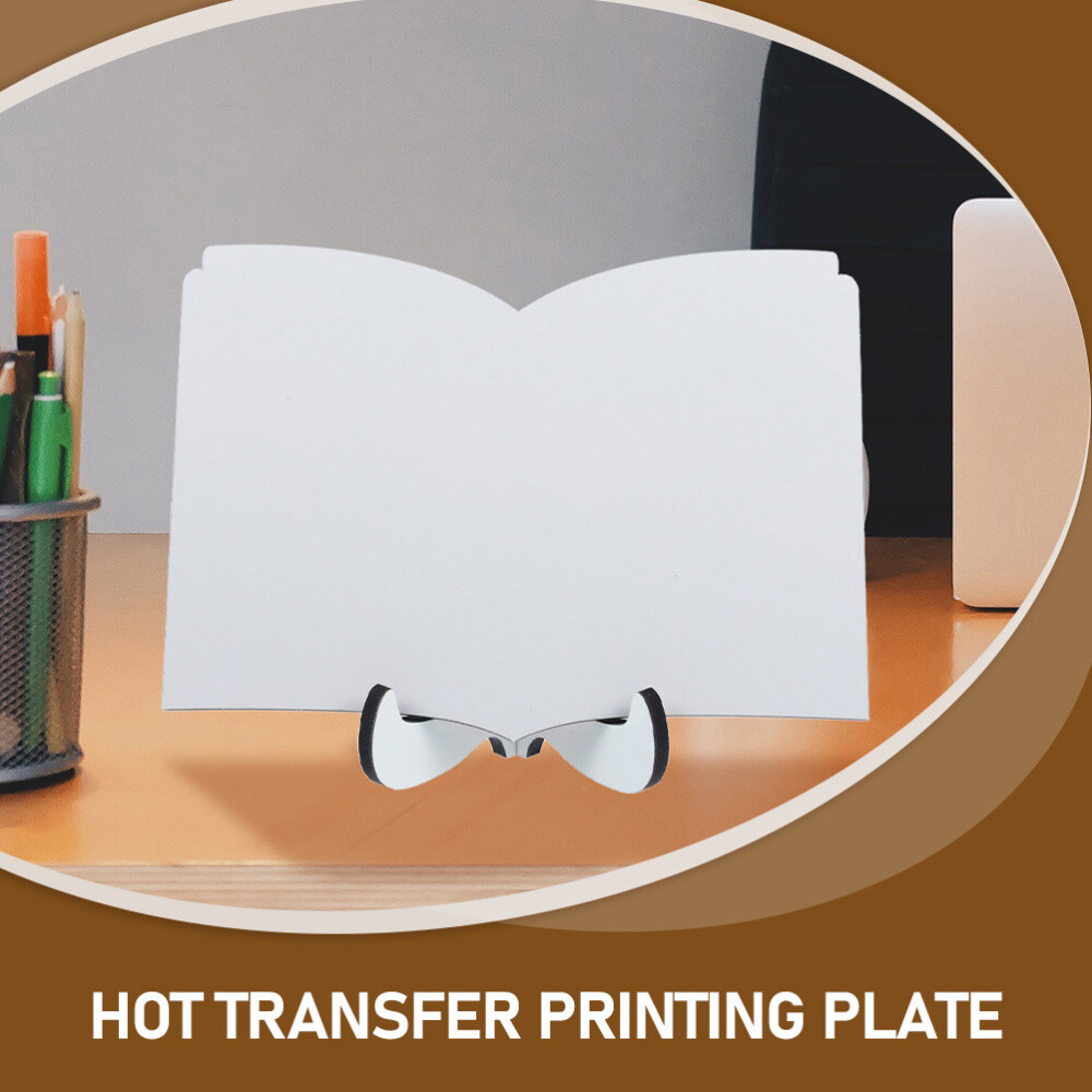 2PCS Sublimation Frames Wooden Blank Thermal Transfer Phase Plate Album Frame