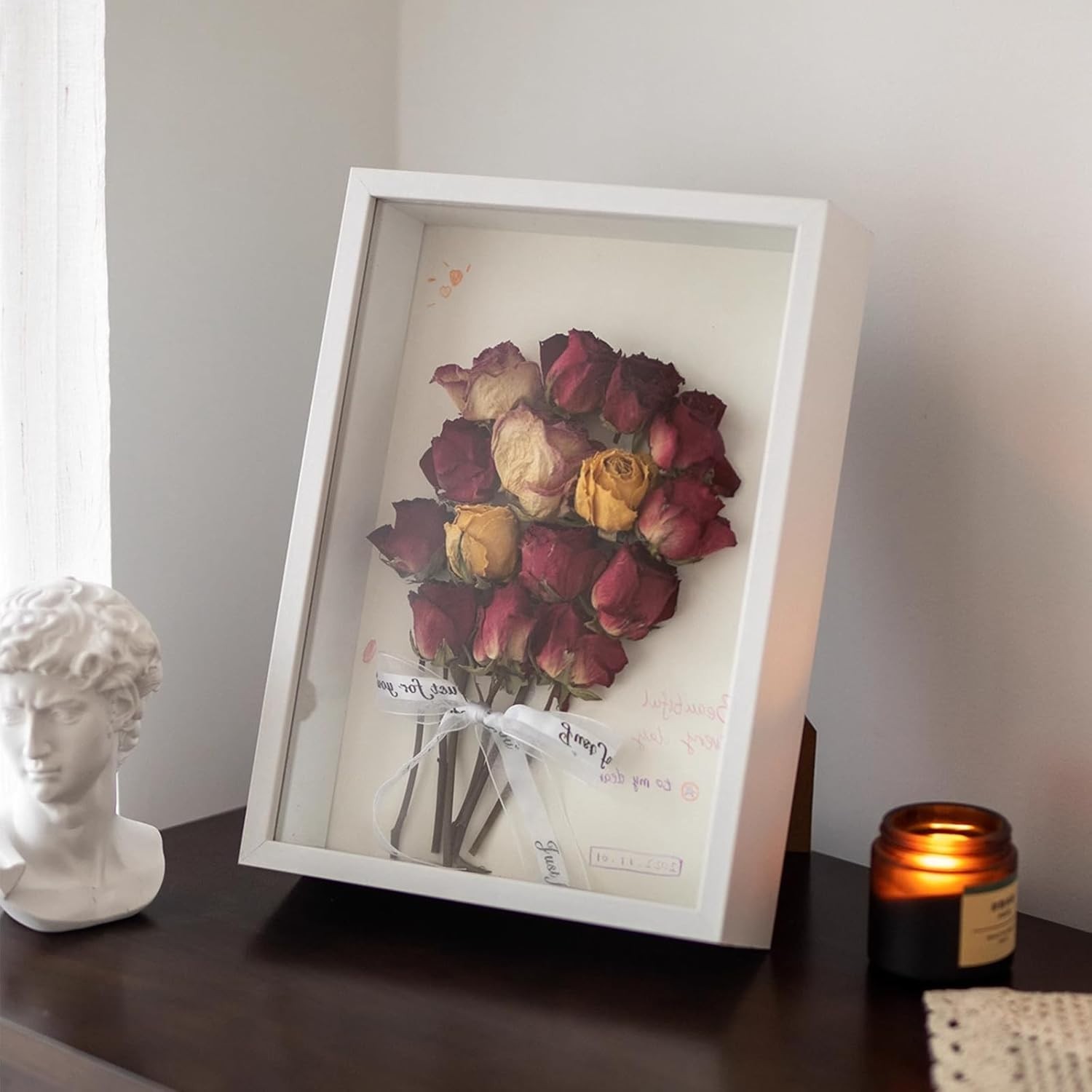 Sturdy 8×10 Shadow Box Frames with Glass Front – Perfect for Wall Display