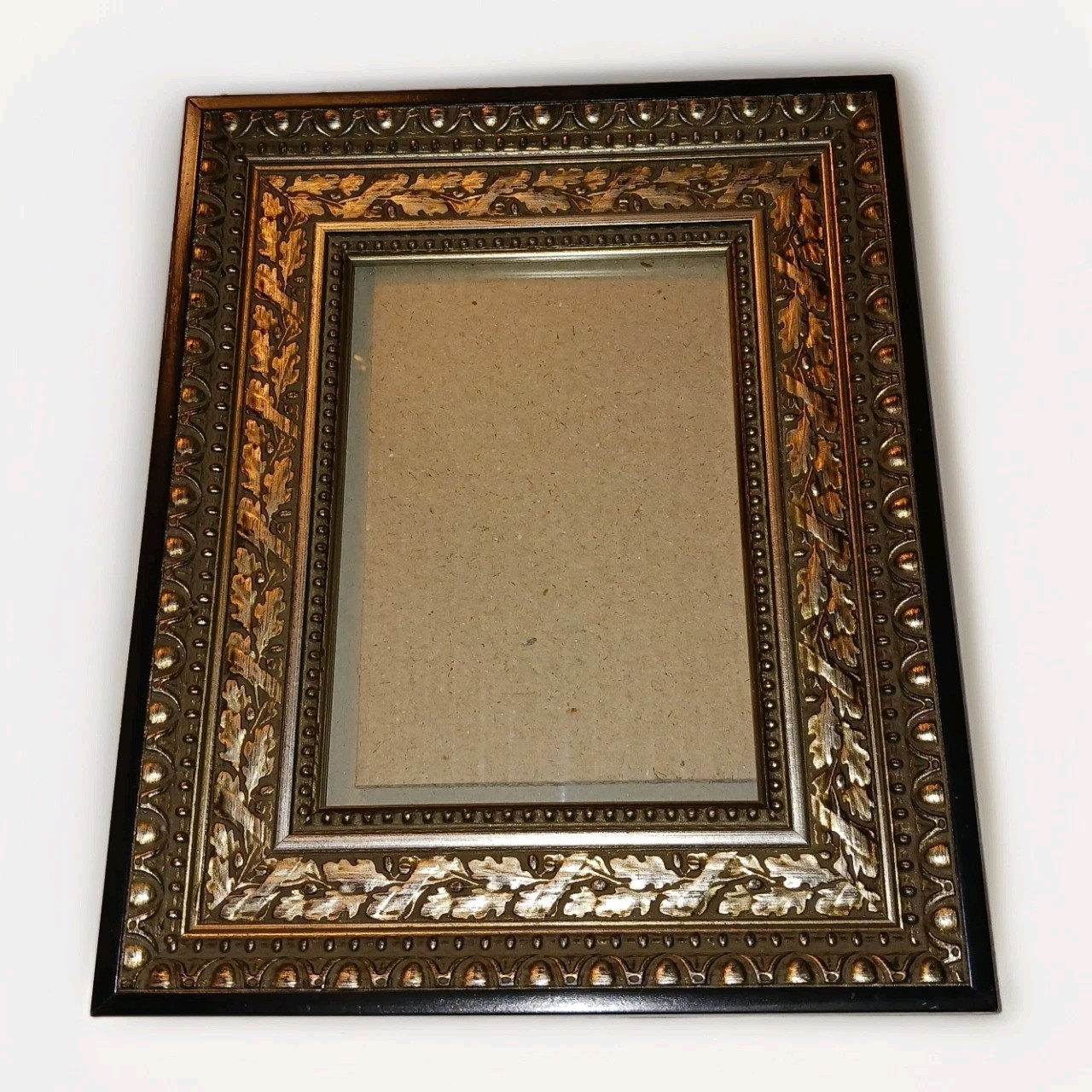 Ornate Gilt Picture Frame 8.5&Prime;x10.5&Prime; Photo Size 4.5&Prime;x6.5&Prime; Portrait Or Landscape