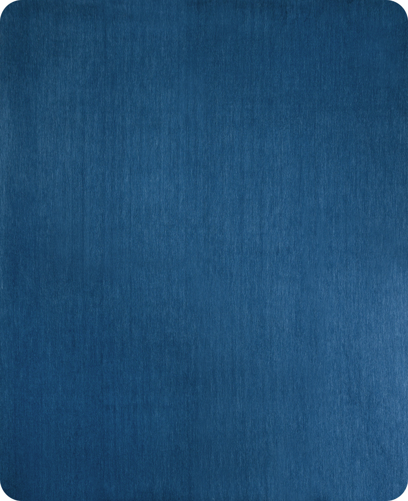 Cozy Soft Reversible Alpaca Wool Fringed QUEEN Blanket – Deep Blue/Grey 98x69in