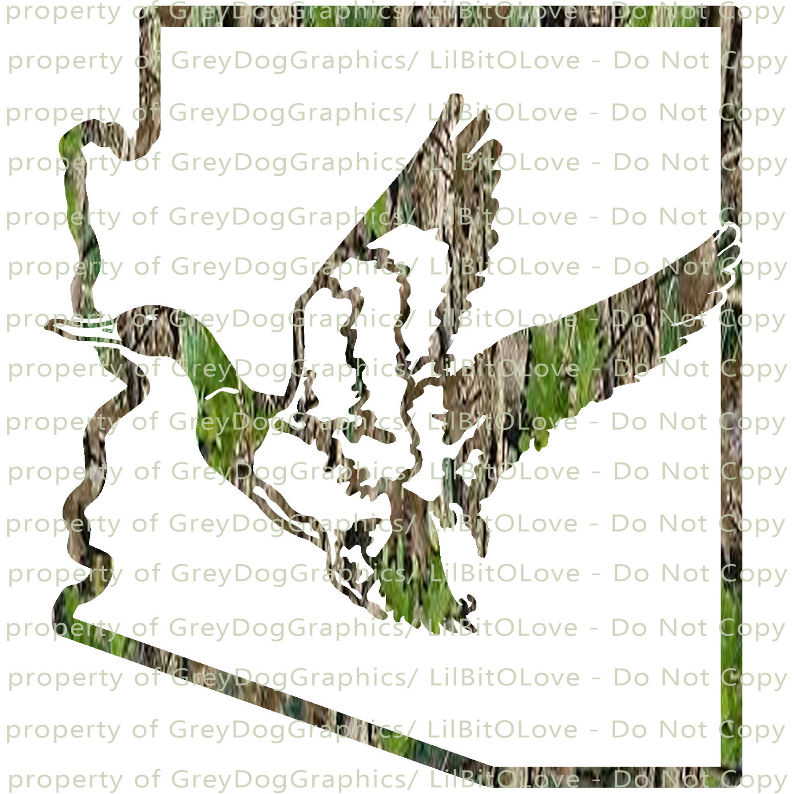 Camouflage Camo Arizona Duck Hunter Hunting Vinyl Decal Sticker Fowl Drake
