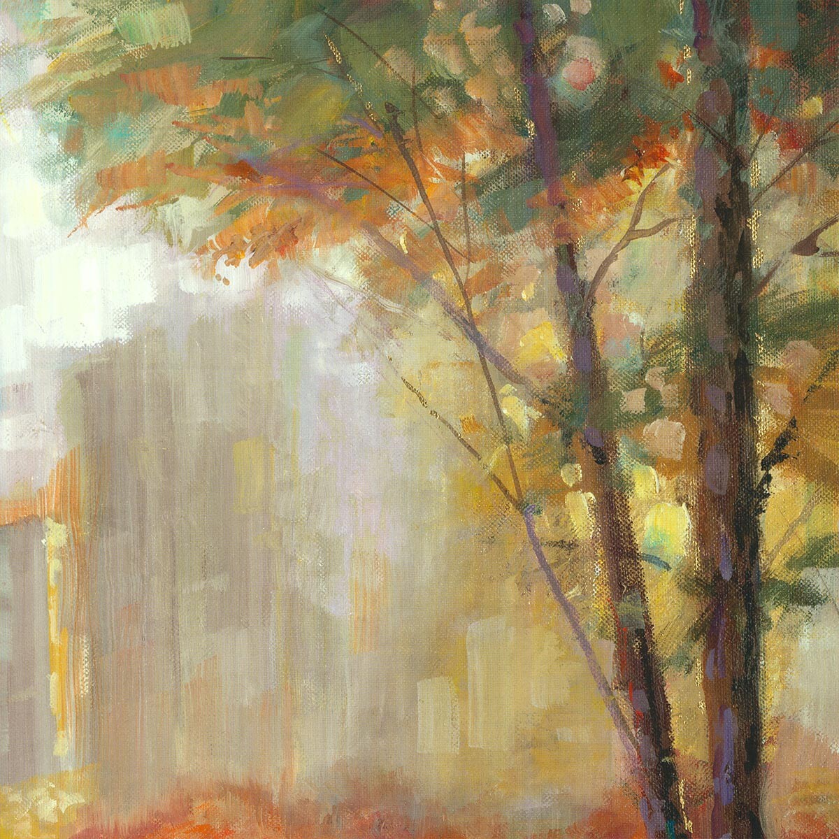 36W »x24H » CITY VIEW by RUANE MANNING – CENTRAL PARK NEW YORK CHOICES of CANVAS