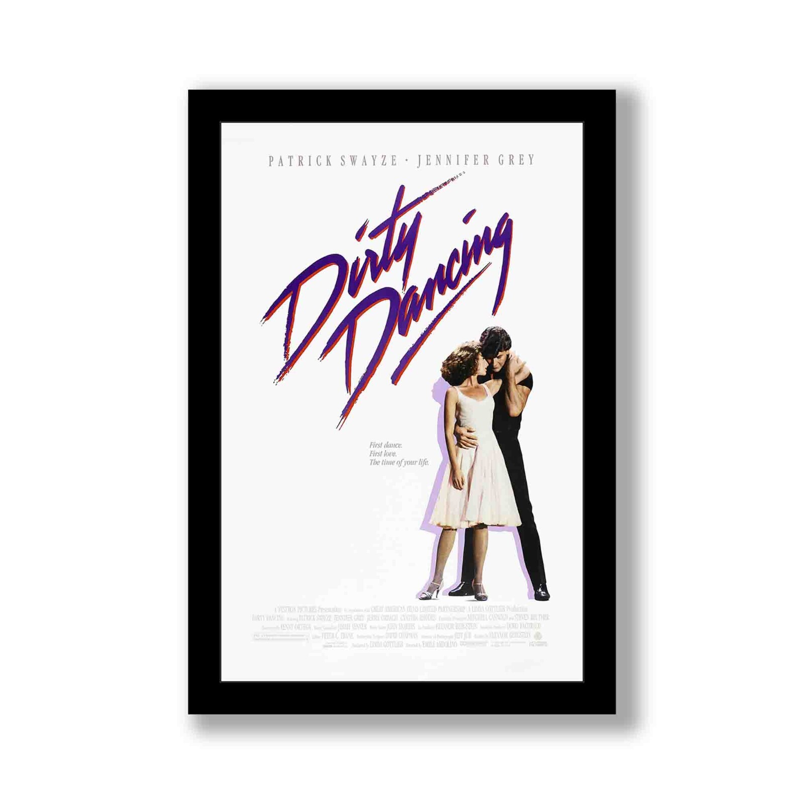 DIRTY DANCING – 11×17 Framed Movie Poster by Wallspace
