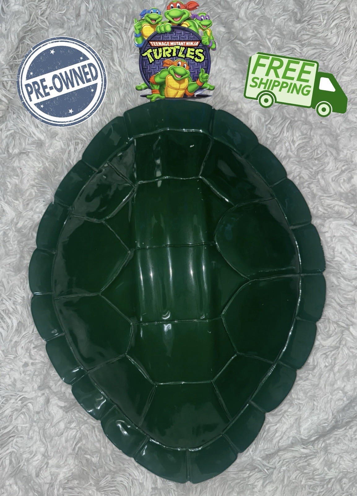 Nate Berkus GREEN Turtle/Tortoise Shell Wall Sculpture Hanging TMNT 19 « 