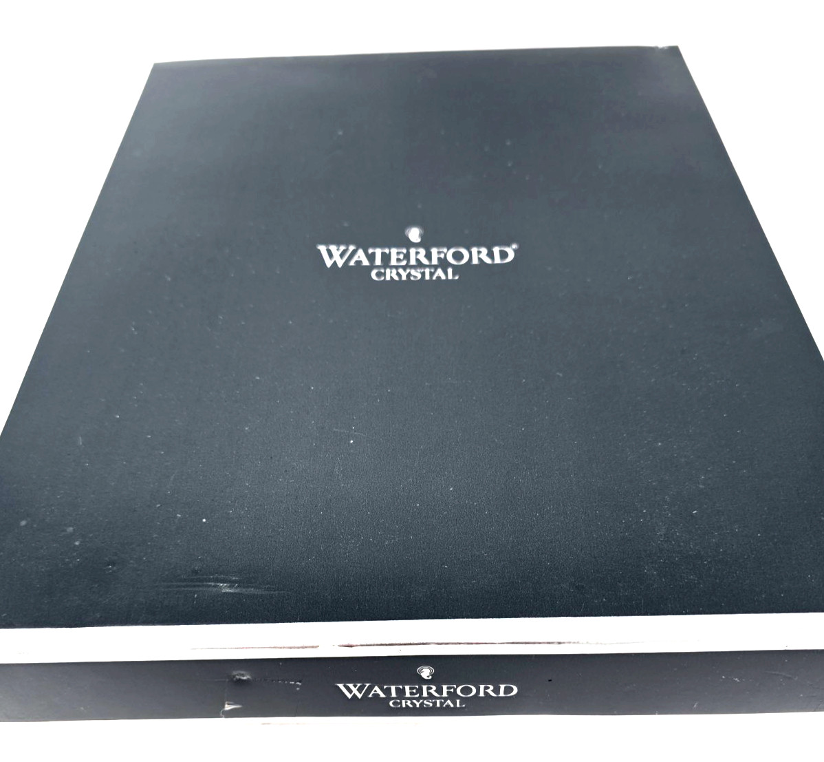 WATERFORD CRYSTAL &lsquo;THANK YOU&rsquo; Picture Frame 10 5/8&Prime; x 8 5/8&Prime; – for 5&Prime;x 7&Prime; Photos