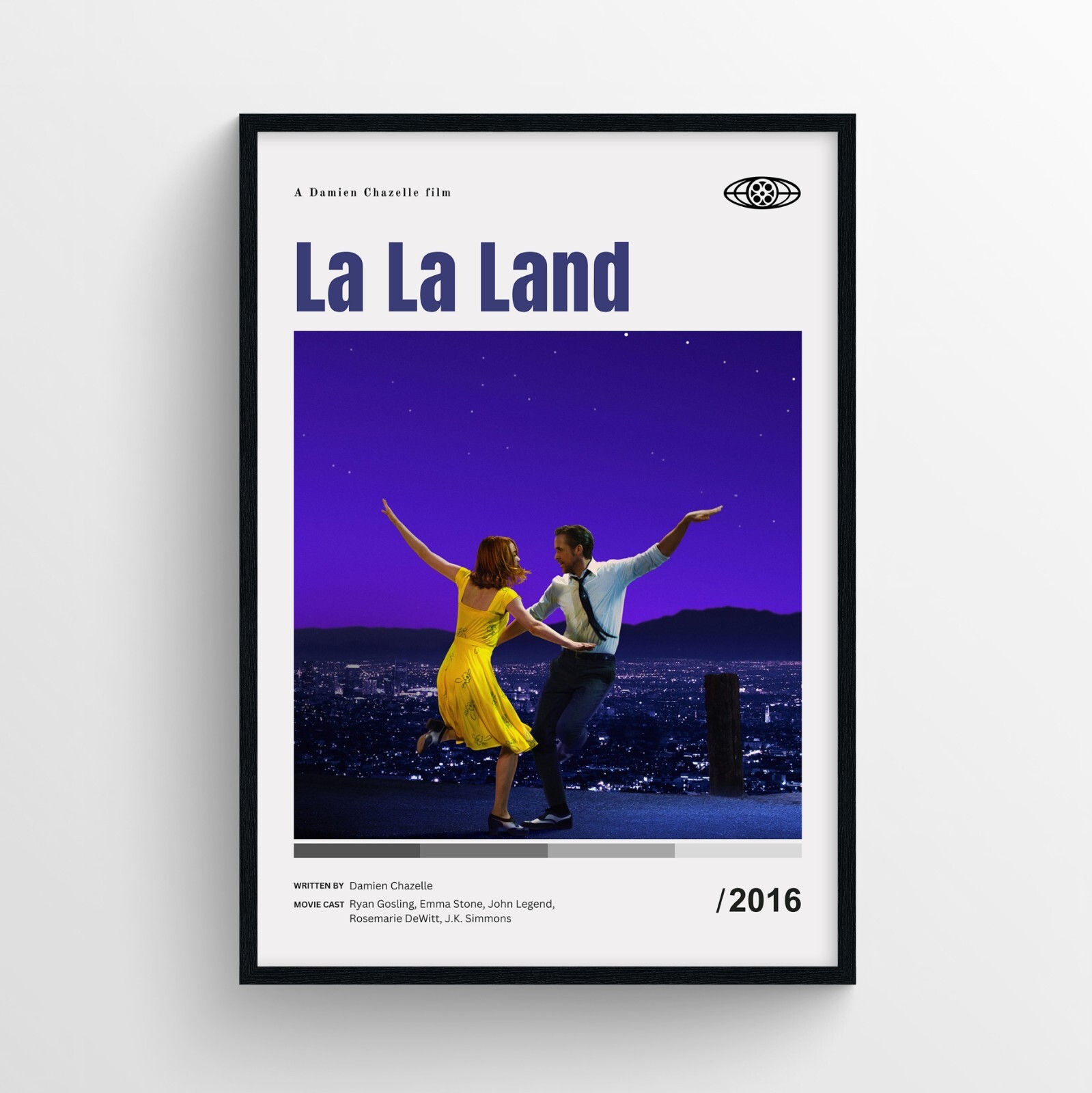La La Land Movie Poster Print, Wall Art – Unframed