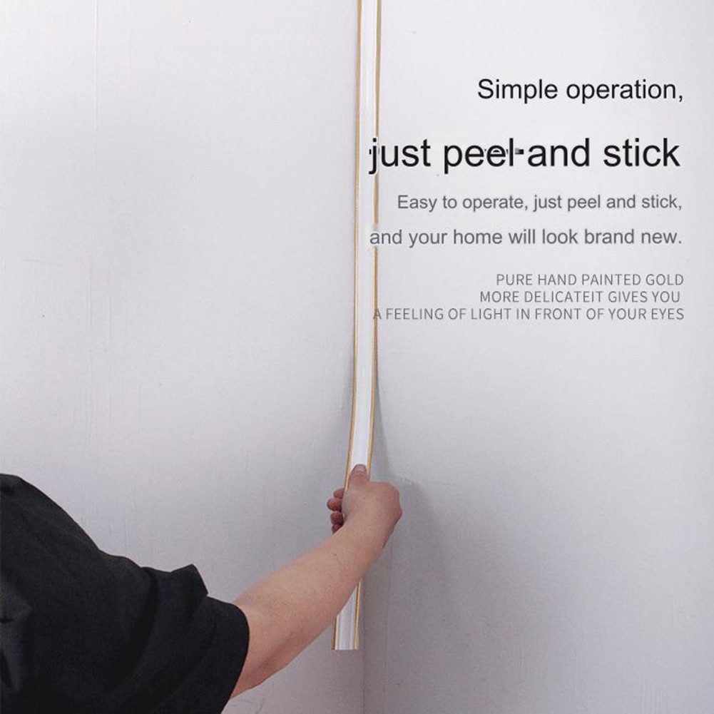 User Friendly PVC Corner DecorFor ation Strip for EFor asy InstFor allFor ation