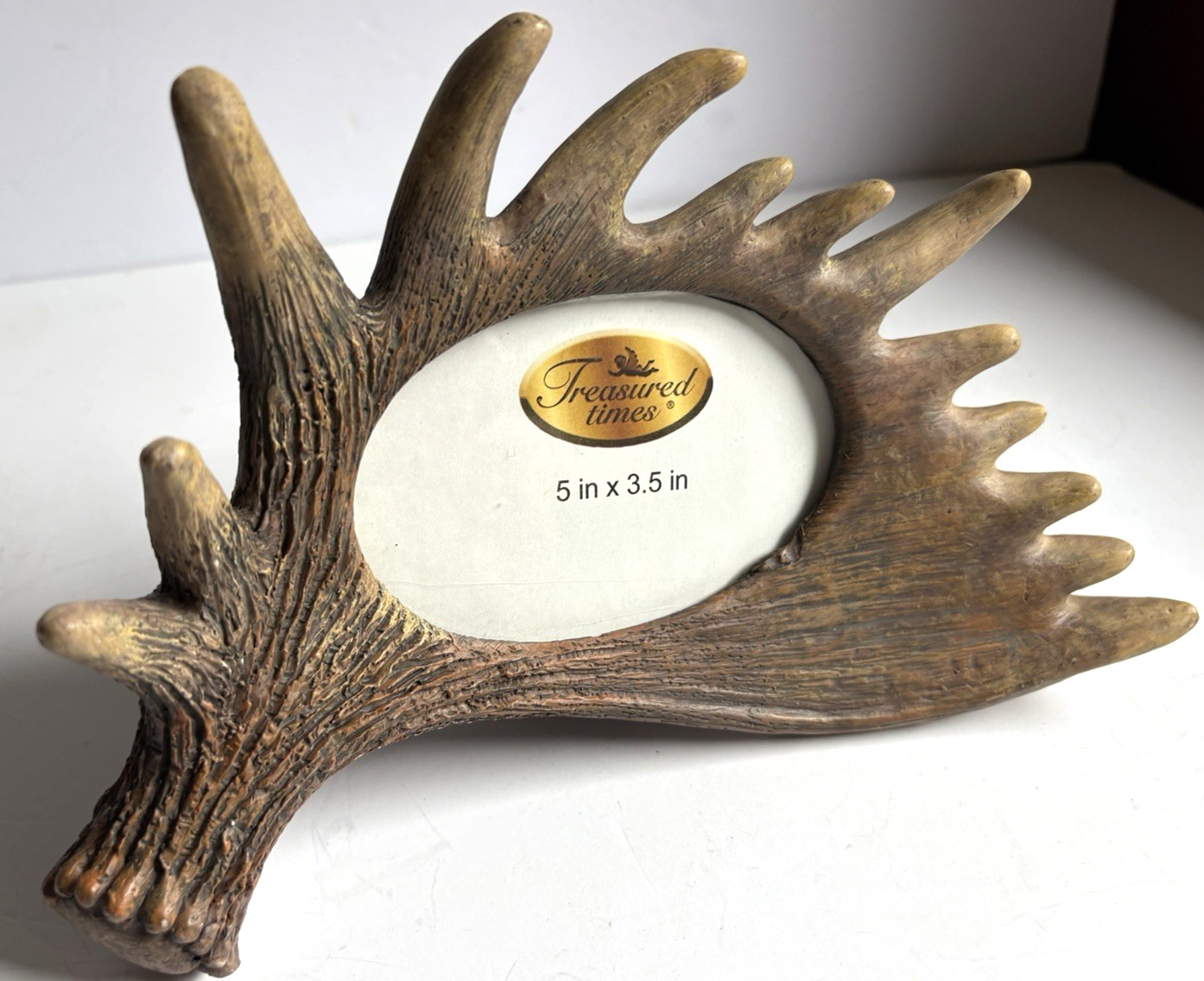 Antler Picture Frame Holds 5&Prime; x 3 1/2&Prime;, Rustic, Very Cool