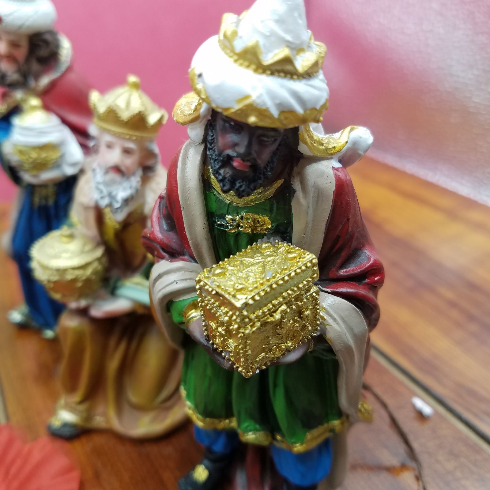 Christmas Nativity Scene Set Figures Polyresin Figurines Baby Jesus 11PCS SET