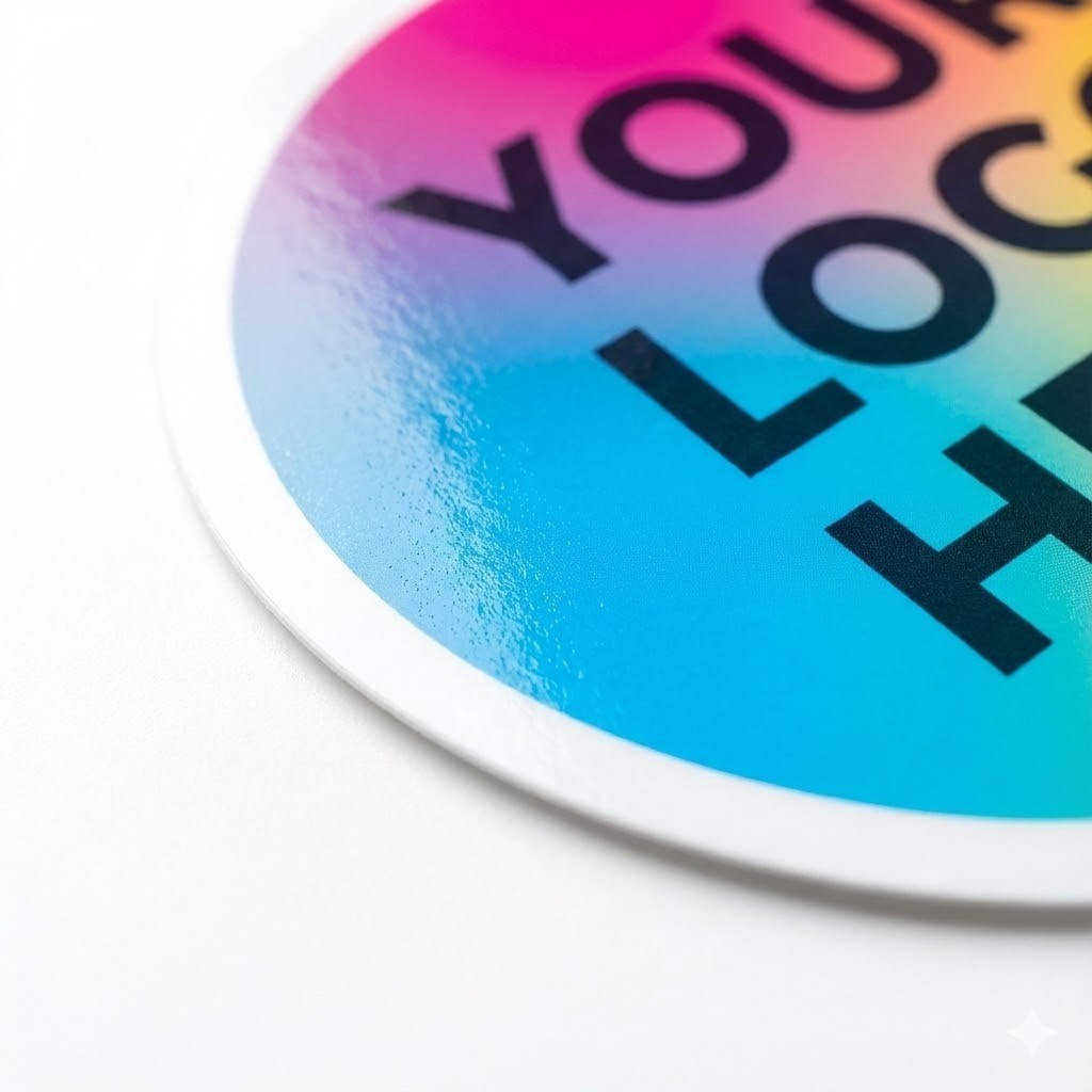 Custom Business Logo Stickers | Full Color Vinyl Waterproof 2&Prime;-20&Prime;