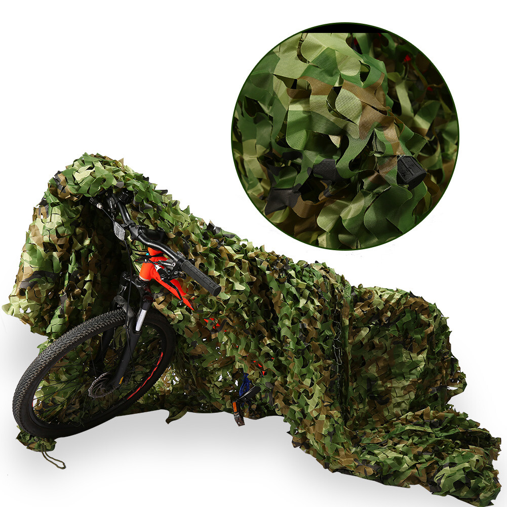 Camouflage Net Military Oxford Hunting Camping Sunshade Netting Customized Size