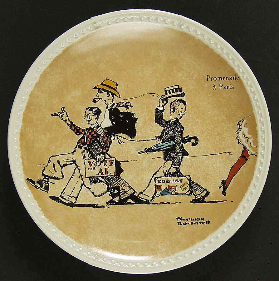 Rockwell Society Rockwell On Tour Promenade A Paris – No Box 79167