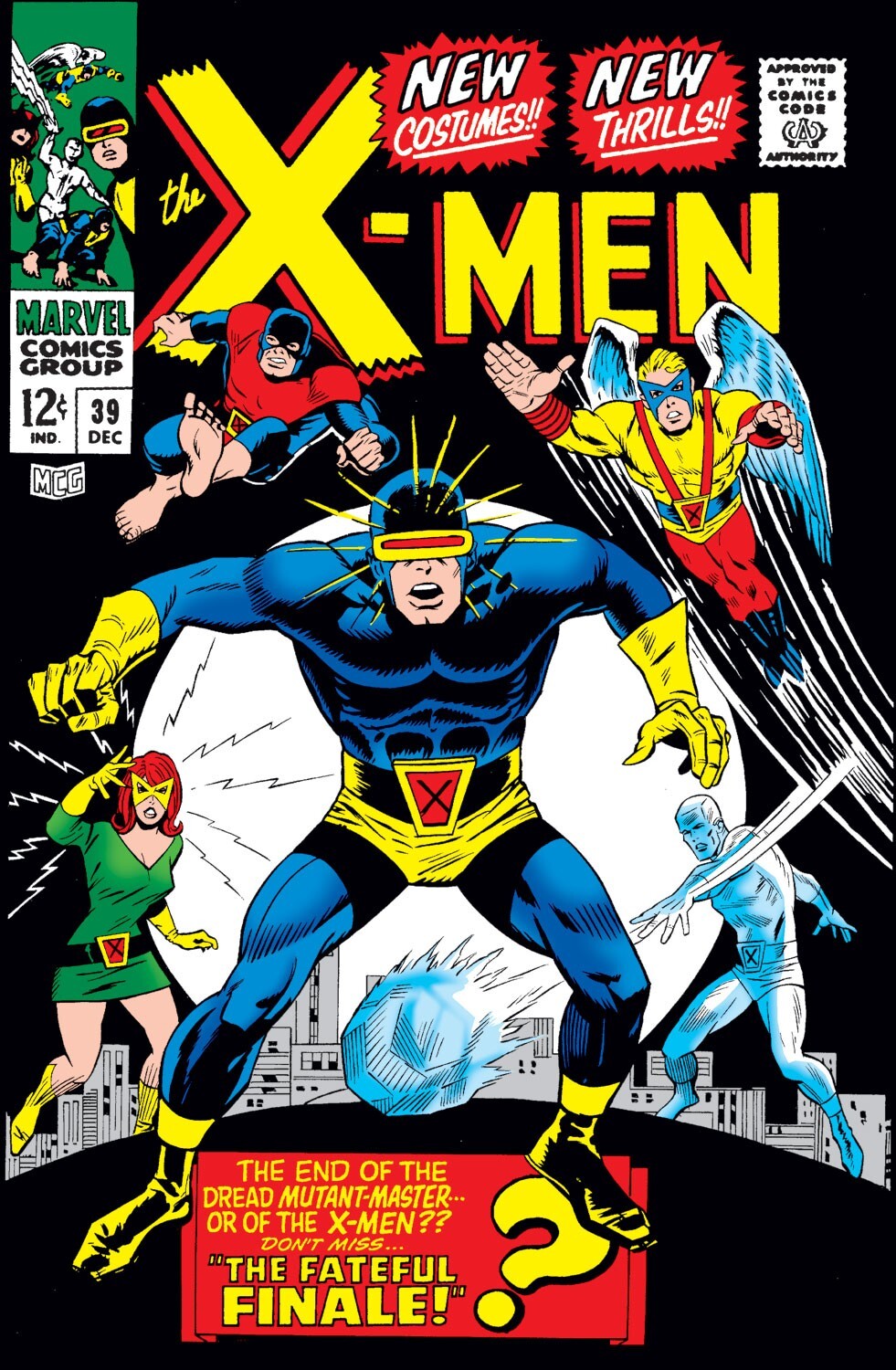 THE X-MEN #39 COMIC BOOK COVER 11&Prime;x17&Prime; POSTER PRINT
