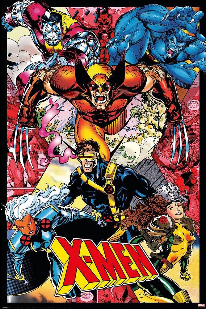 Poster Studio B – Marvel X Men Uncanny Characters Comic 24×36&Prime; NEW P5154