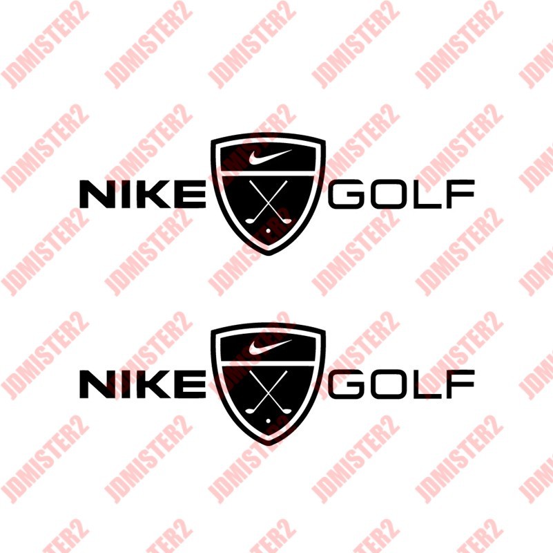 Golf Nike Vinyl Decal Sticker Bumper Golf Cart Car Truck Window – Any Size Color