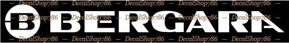 Bergara Firearms – Hunting/Outdoor Sports – Vinyl Die-Cut Peel N&rsquo; Stick Decal