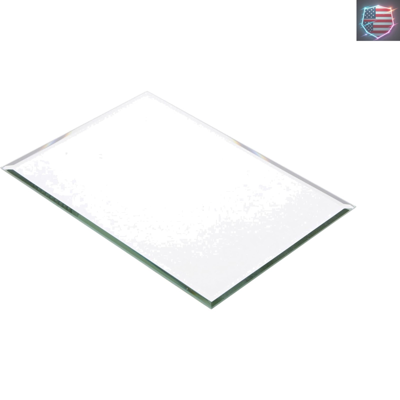 5&Prime; x 7&Prime; Rectangle, 3mm Thick Beveled Glass Mirror