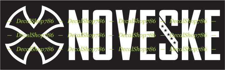 Noveske Firearms – Outdoor/Hunting Sports – Vinyl Die-Cut Peel N&rsquo; Stick Decals