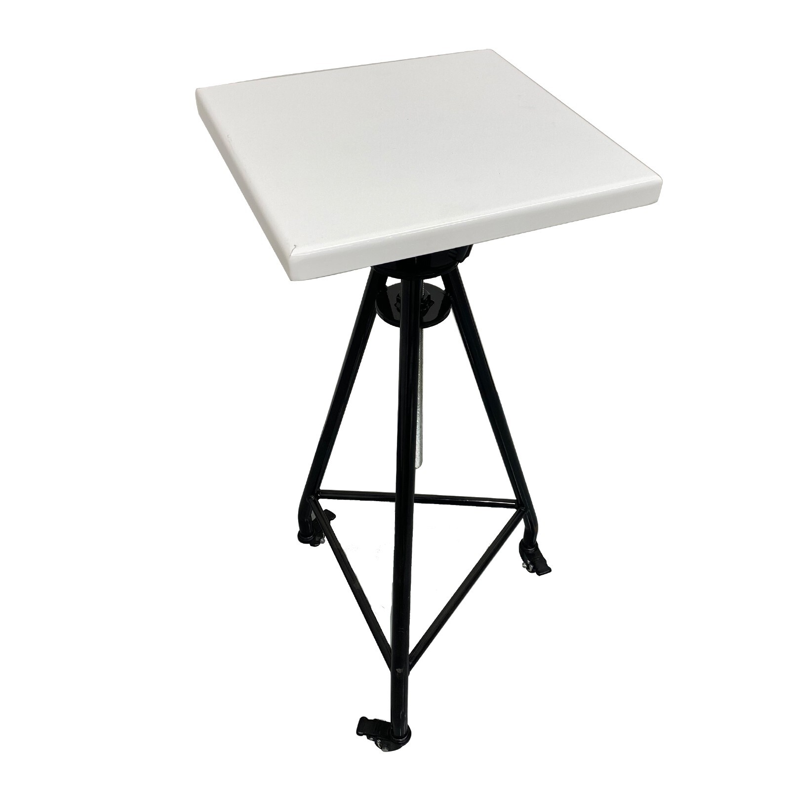Rotatable Sculpture Table Working Lifting Table Turntable Display Stand 35-45in