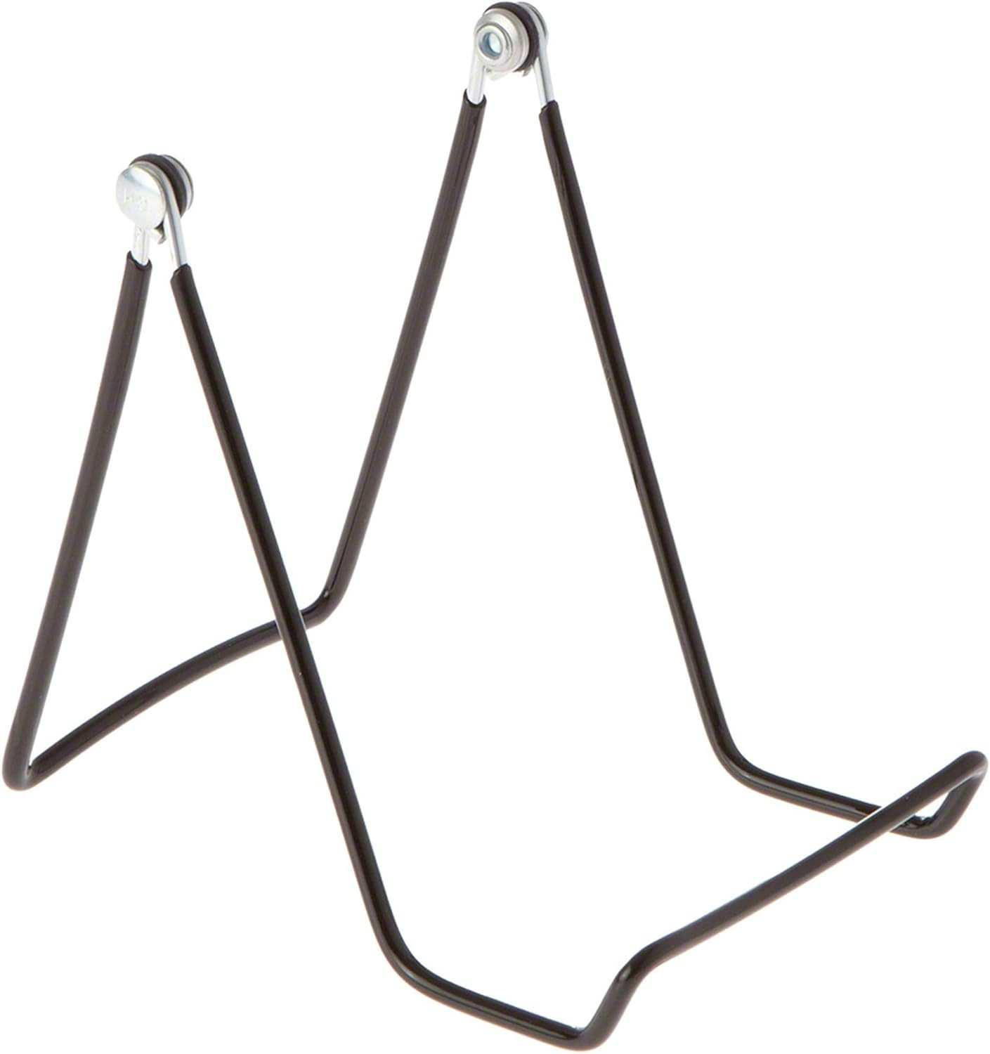 6A Adjustable Black Wire Display Easel, 3.5&Prime; W x 4.75&Prime; D x 4.75&Prime; H, Pack of 2