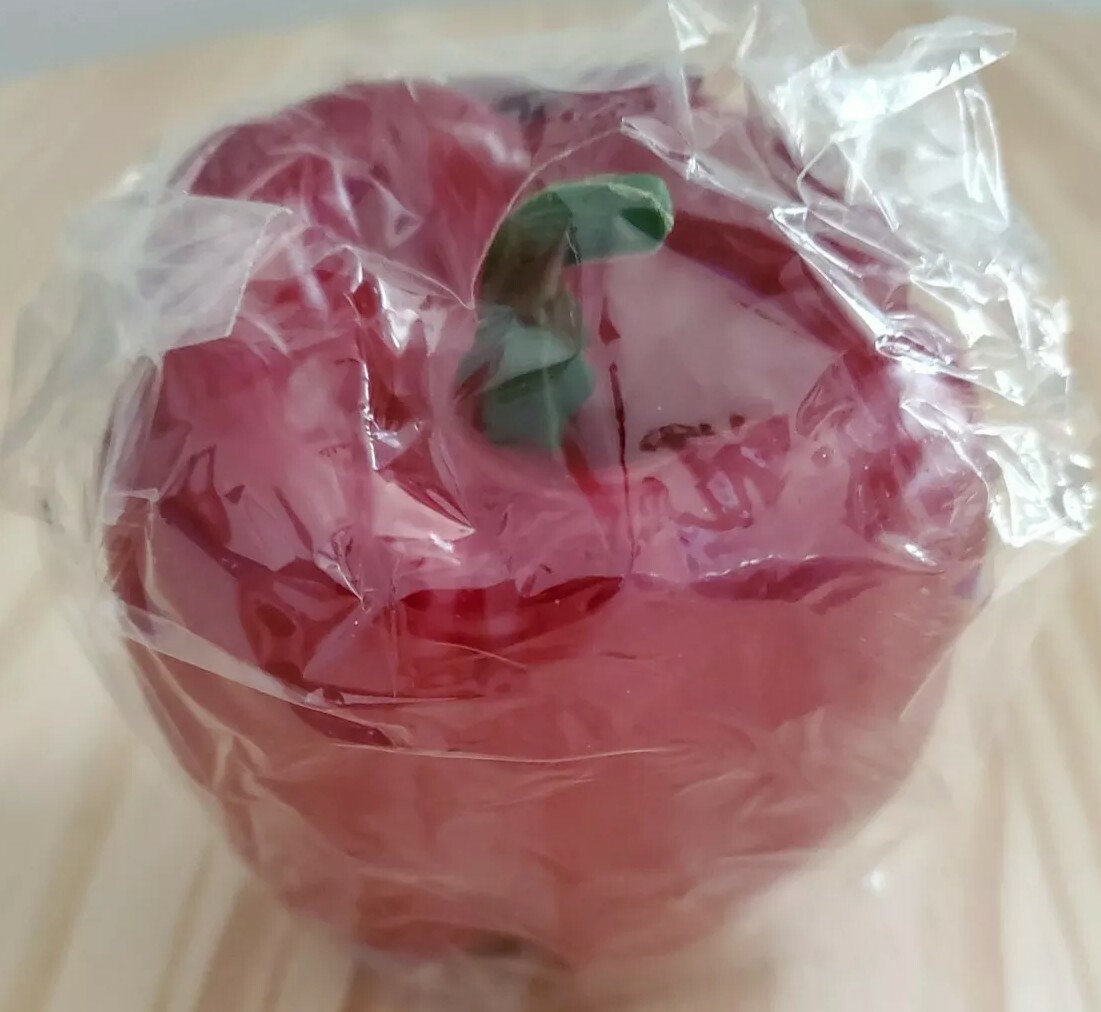 Artificial Red Bell Pepper Fake Vegetable Realistic Looking Piece 1 Count