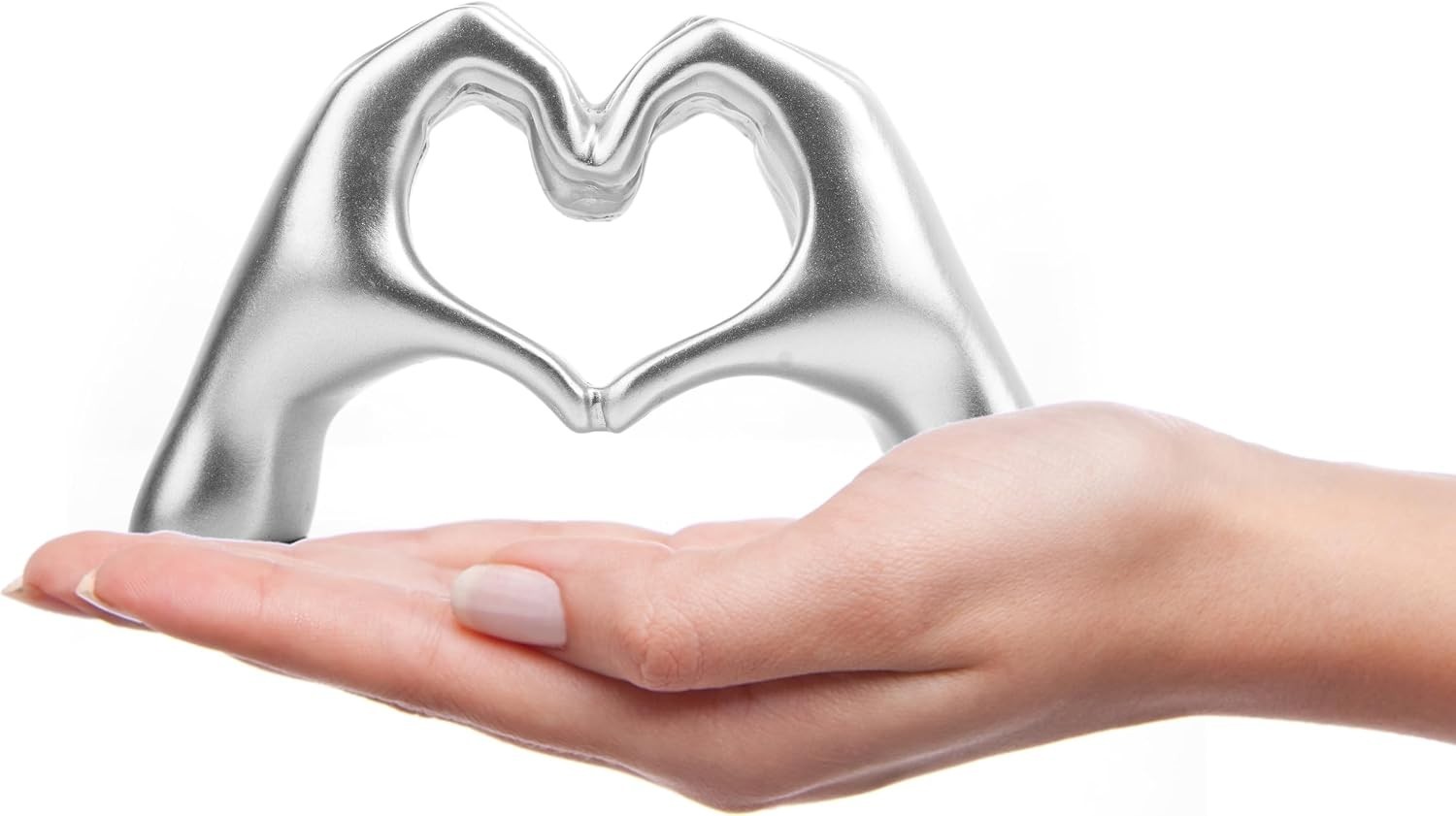Elegant Love Finger Statue – Perfect Gift for Wedding, Birthday, Anniversary