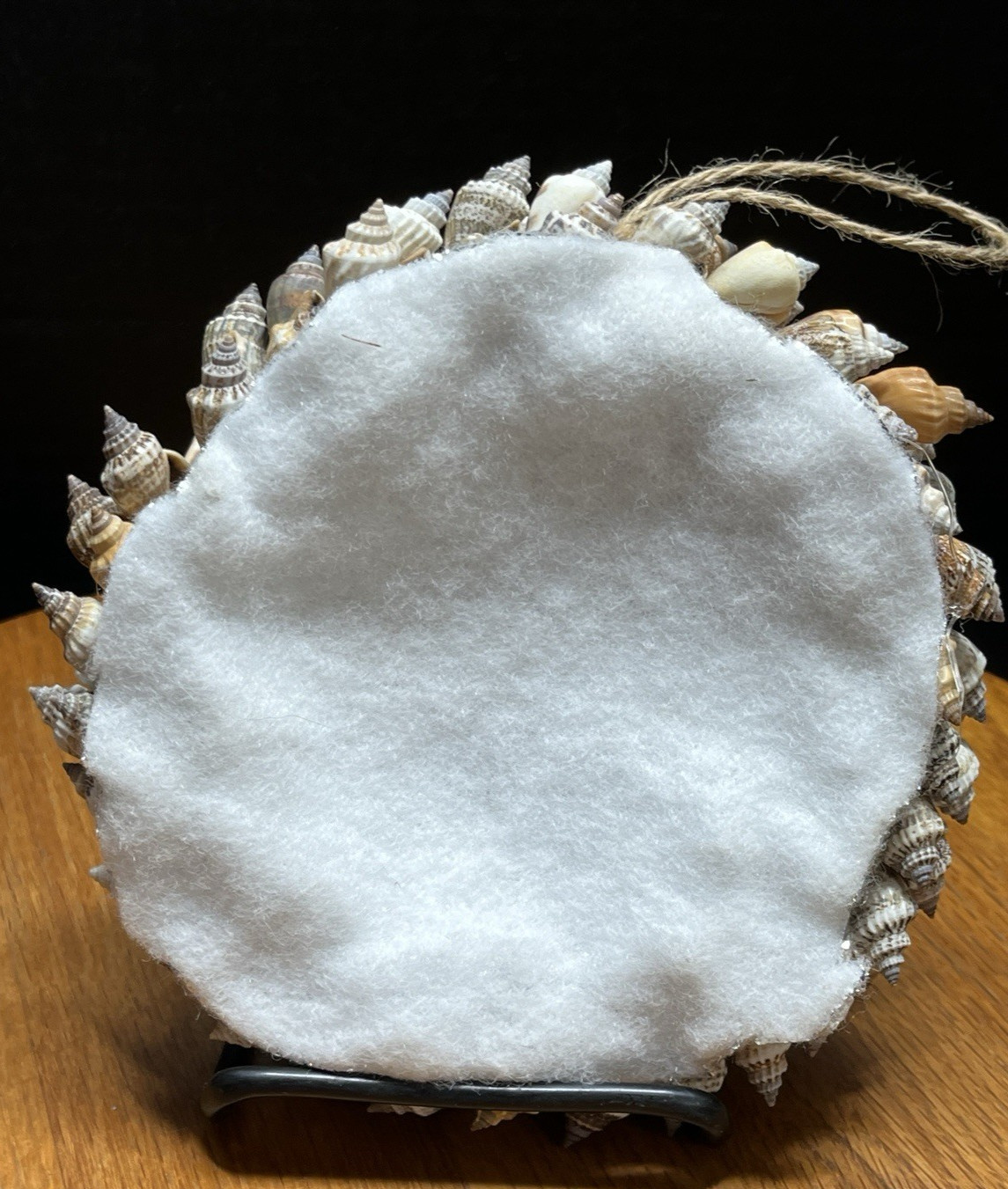 Brown Chula Wired Round Sea Shell Wreath 3.5&Prime; In – 6.5&Prime; Out Nautical Beach Decor