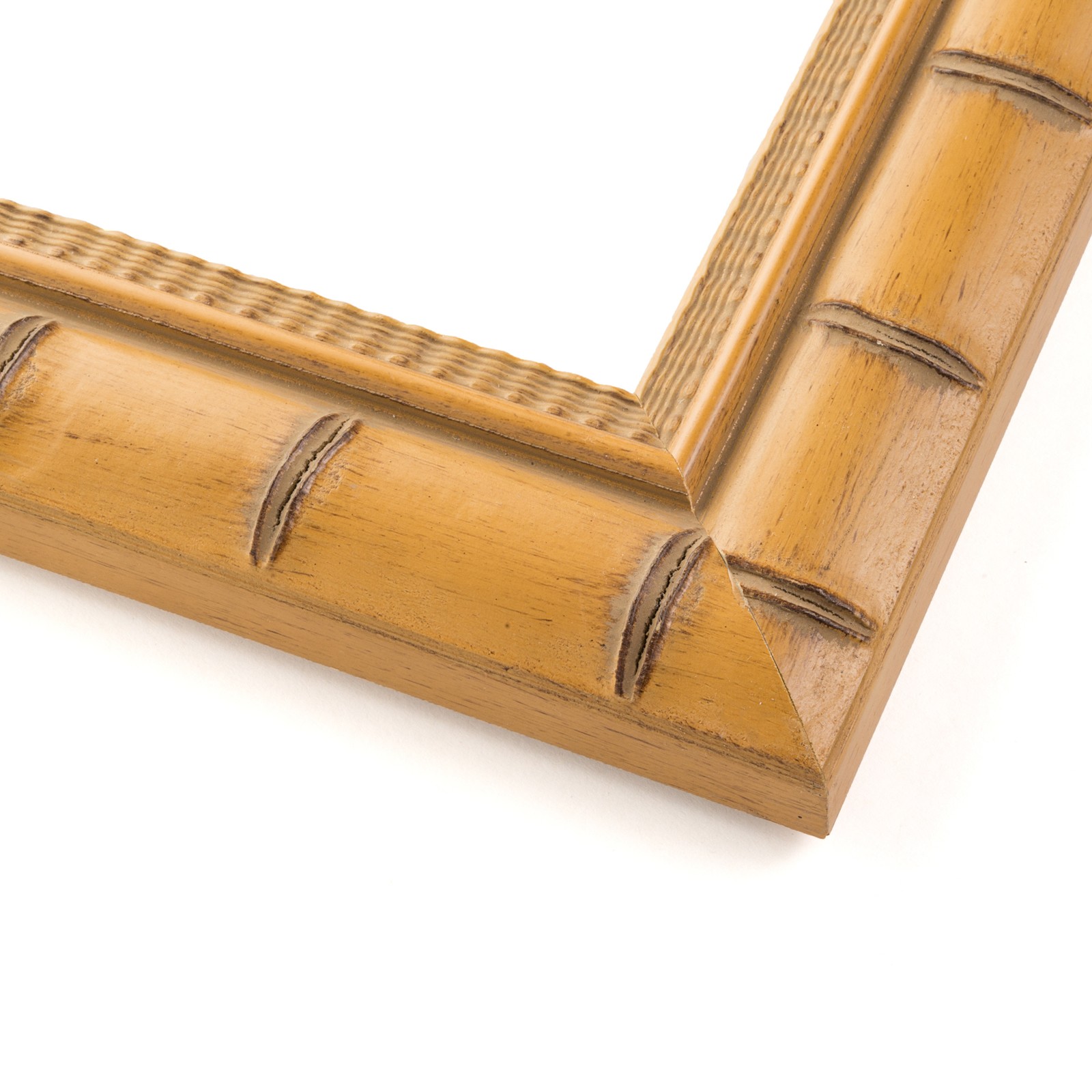 13×19 2 Wide Bamboo Natural/Light Brown Wood Picture Frame UV Acrylic Acid Free