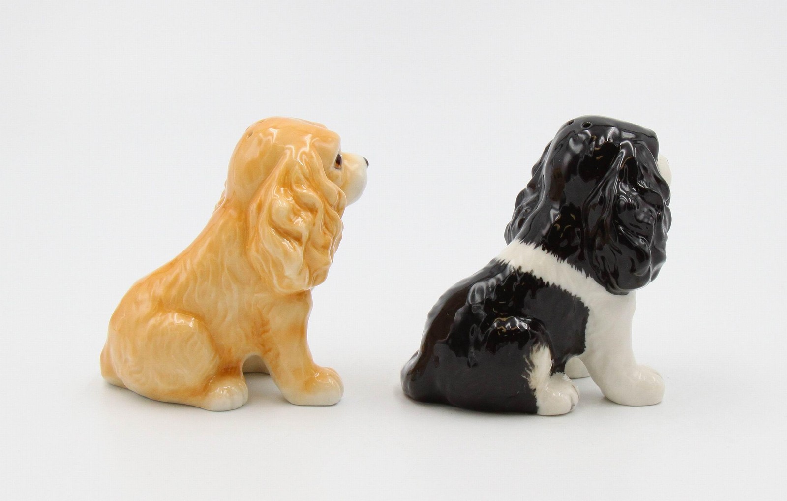 Ceramic Cocker Spaniel Salt and Pepper Shakers, Gift for Her, Gift for Mom, Kitc