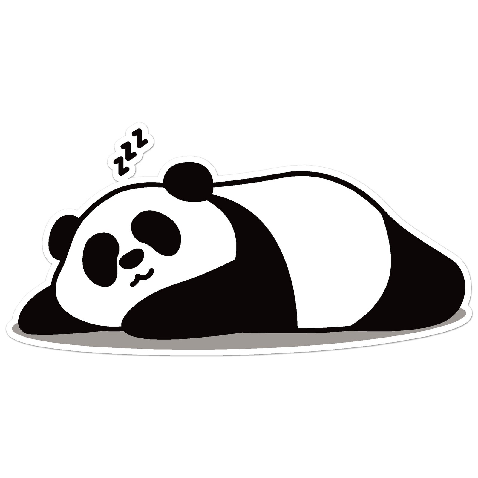Sleeping Panda Bear – Vinyl Decal Sticker – Car Window Laptop – ebn7584