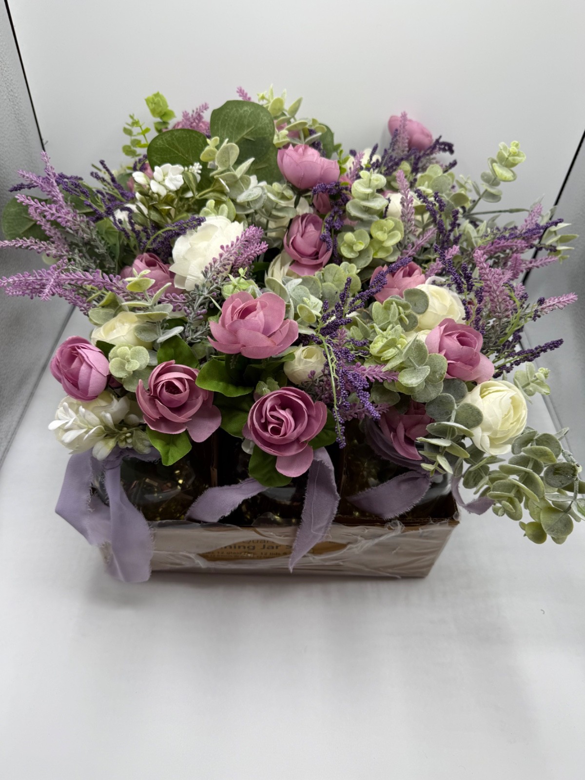 Artificial Flower LOT 24 Centerpieces Home Decor Weddings Quinceañera Sweet 16