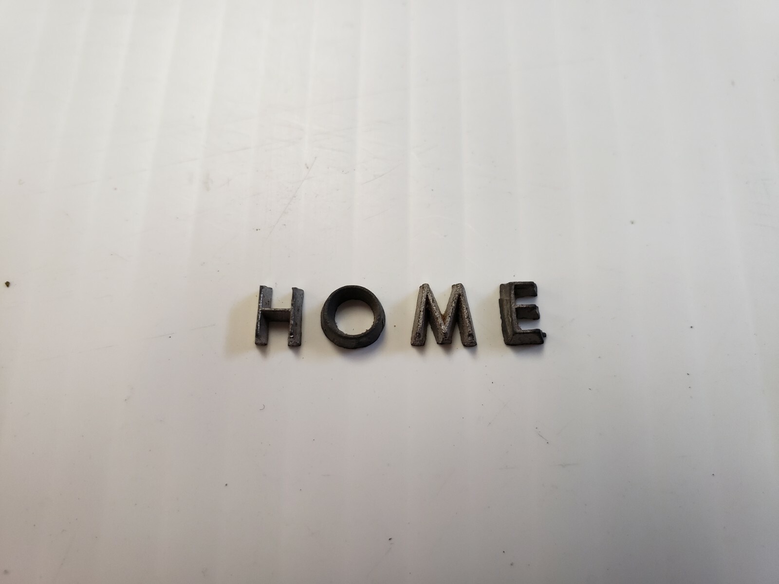 Metal Letters and Numbers Miniature 1/4 inch Straight Thin Font price per lette*