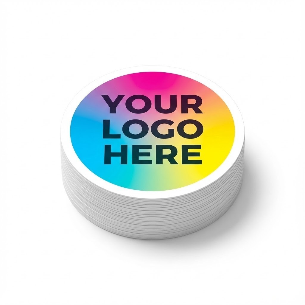 Custom Business Logo Stickers | Full Color Vinyl Waterproof 2&Prime;-20&Prime;