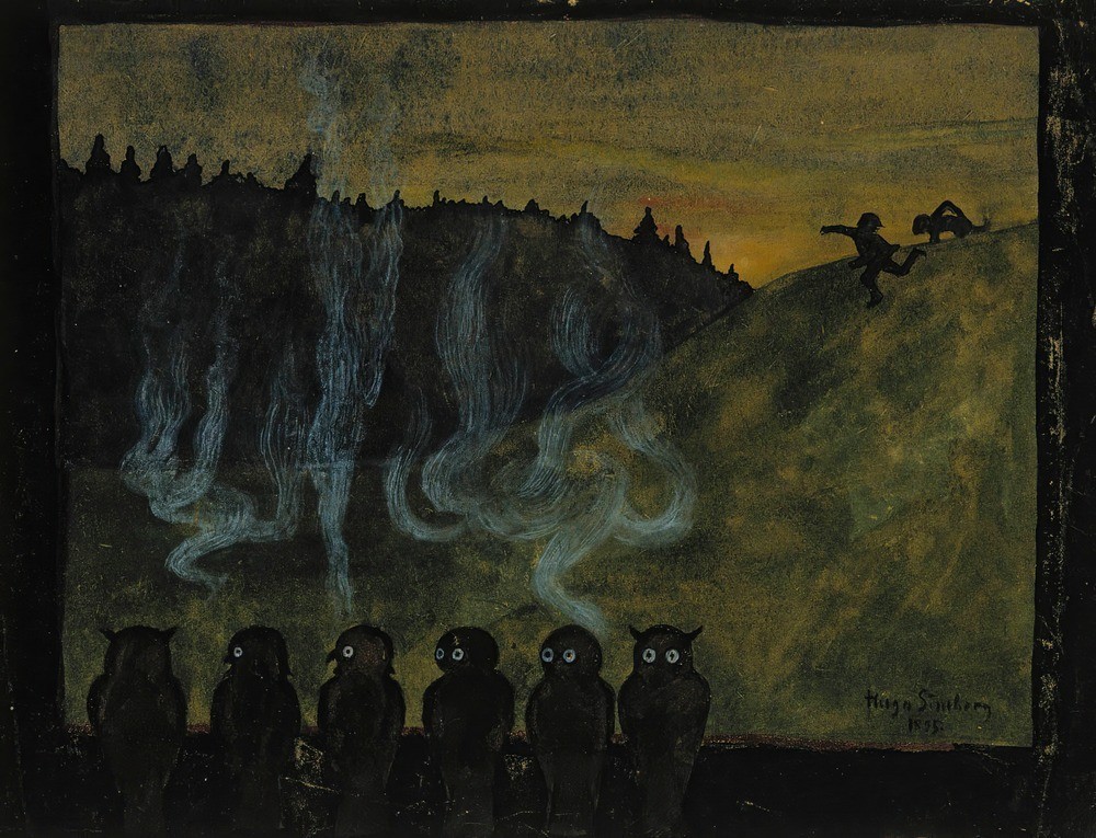 Hugo Simberg Vision : Archival Quality Giclée Art Print 1895