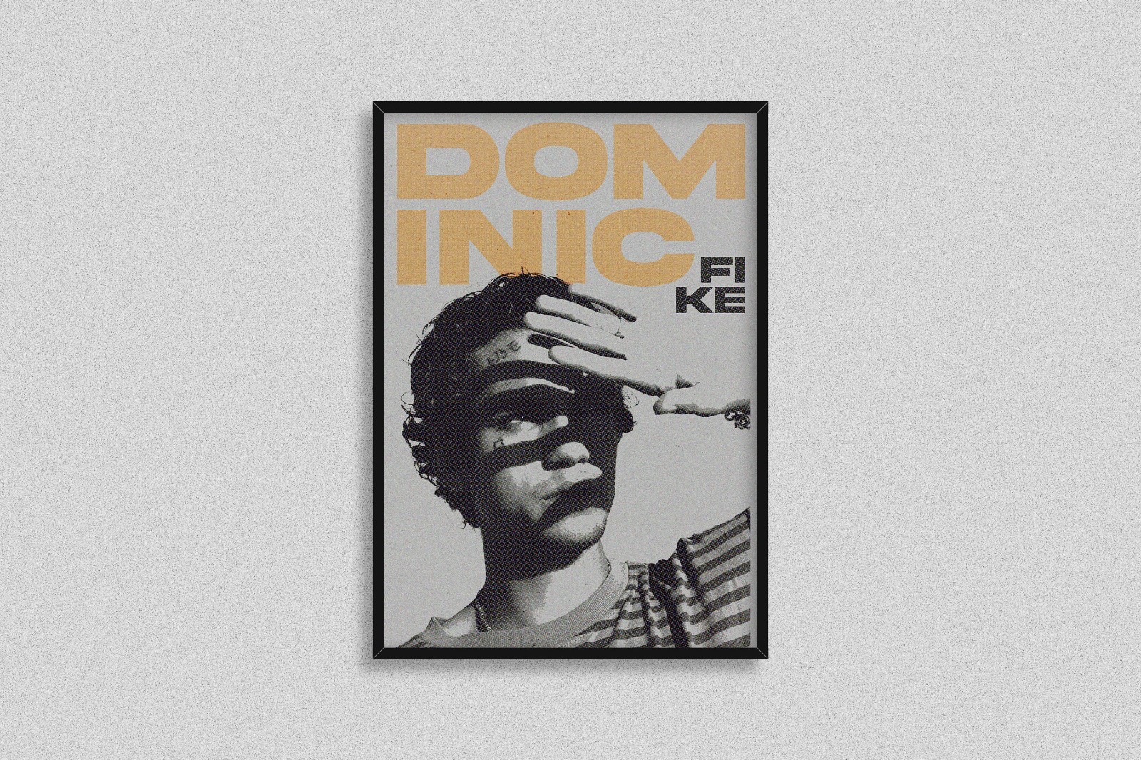Dominic Fike Poster Music Wall Art Indie Pop Aesthetic Print Room Decor