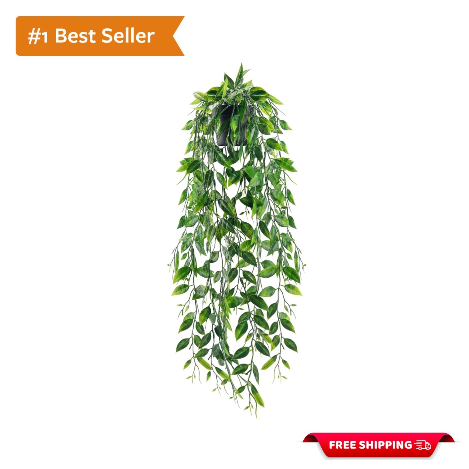 Lifelike Small Faux Hanging Plants – Perfect Indoor Decor for Every Room