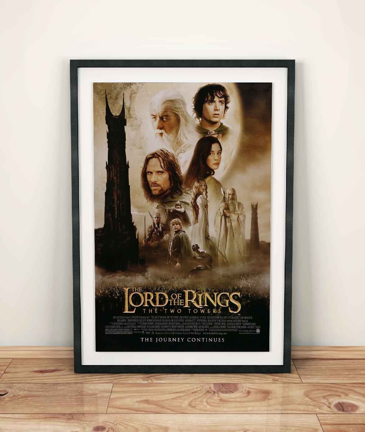 The Lord of the Rings The Two Towers 2002 Movie Poster 24&Prime;x36&Prime; Unframed 0229