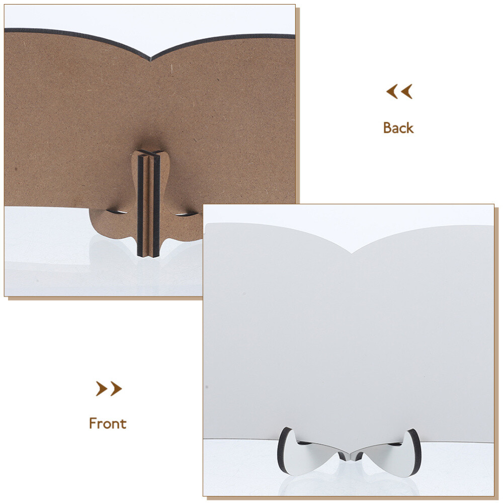 2PCS Sublimation Frames Wooden Blank Thermal Transfer Phase Plate Album Frame