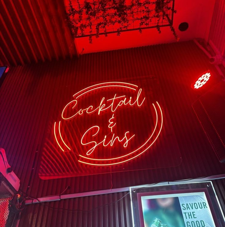 Custom Neon Sign Personalized Name Logo LED Light Acrylic Wall Decor Gift